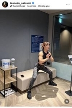 五輪金メダルの美人柔道家、鍛え上げられたボディー披露「腕と肩が…」「美しい筋肉」「惚れ惚れ」…角田夏実さんのトレーニング姿