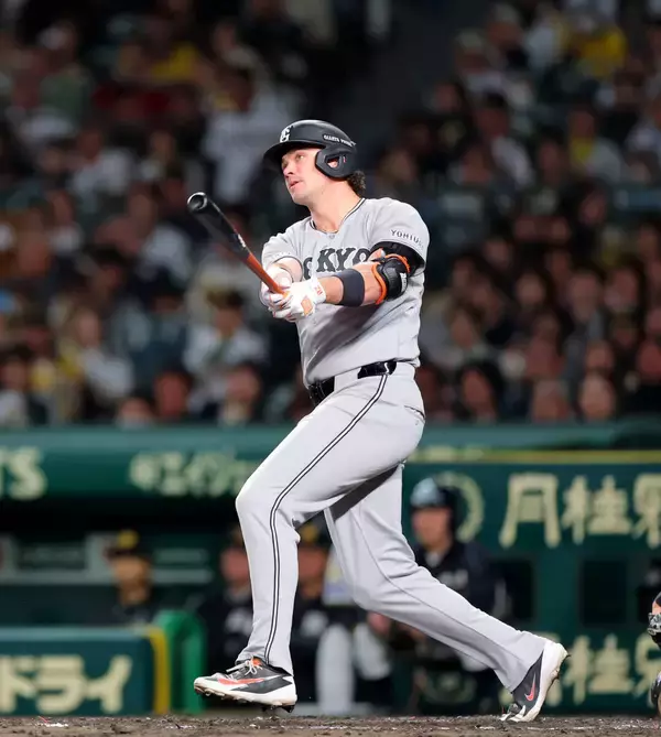 巨人・ダルベックがトップタイ７号　“シン虎キラー”阪神戦は早くも４発　カード打率３割１分８厘　１１打点と無類の強さ