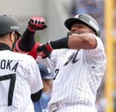 【ロッテ】難敵攻略に先制打のポランコ「平良投手は良い投手ですけども、自分も良いバッター」好きな日本語で爆笑もたらす