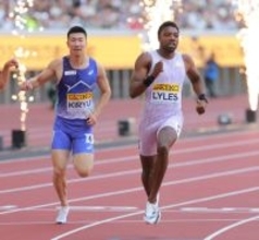 男子１００Ｍ優勝のノア・ライルズ「待機場所でテーマ曲が…」スタート前は「ワンピース」ポーズで会場沸かせる…セイコーＧＧＰ