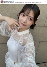 人気声優のシースルー姿に衝撃「ダントツかわいい」「美しい」「結婚したい」上坂すみれのワンピコーデ