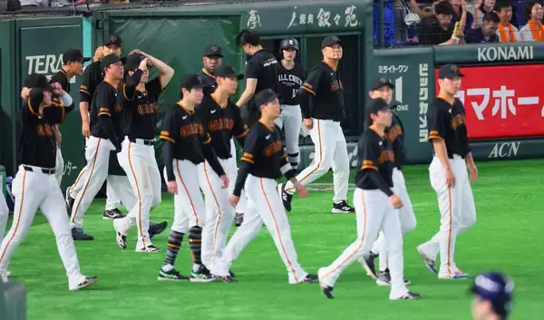 巨人・竹丸を象徴する「１・５」打線が１３安打も１点だけ…３７年前の１３安打０点以来の「不経済記録」