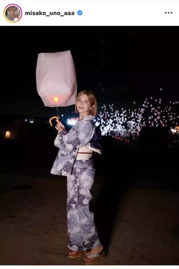 昨年第１子出産報告の宇野実彩子、金髪ボブ×浴衣姿で魅了「綺麗すぎる…」「待ち受けにしたい」「似合いすぎてる」