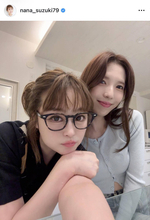 鈴木奈々、義姉が「綺麗すぎる」！美ぼうに反響「２２歳と中学生の子供がいるママだよー！」密着２ショットに「美人～」「若い」