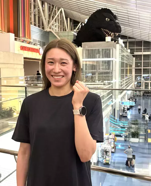 【バレー女子】石川真佑が新天地のトルコへ出発　男子代表の一足先の五輪切符に「自分たちが取れなかった悔しさを感じた」