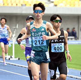 「男子２部３０００Ｍ障害予選で青学大の本間創がトップ通過　原監督「優勝を狙ってほしい」関東学生陸上」の画像1