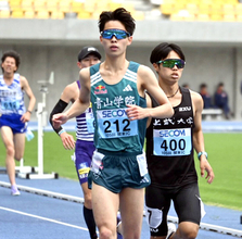 男子２部３０００Ｍ障害予選で青学大の本間創がトップ通過　原監督「優勝を狙ってほしい」関東学生陸上