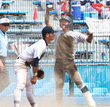 「【高校野球】満塁のトラウマ払拭　加藤学園４番・蓮見龍一が勝負を決める走者一掃の三塁打　春は同じ静高と対戦時に凡退…静岡大会」の画像1