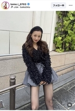 「細すぎー！」「ヤバい」３９キロの板野友美、タイツ姿に衝撃「可愛すぎてビックリ」「スタイル良すぎる」