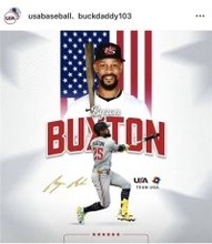 昨季３５発のツインズ・バクストンがＷＢＣ米国代表入り