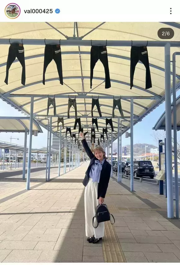 「オシャレな私服」今村聖奈騎手　人気ボートレーサーとの美女２ショットに反響「はい、可愛い」