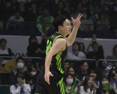 【Ｂ１】レバンガ北海道の富永啓生が日本人史上最速５３試合目でＢ１通算１０００得点到達　１シーズン目での達成は異例のスピード