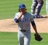 「カブス約２週間ぶり連敗…今永昇太は大谷翔平に３打席出塁許す　援護なく６回途中５失点で２敗目　鈴木誠也３三振など無安打」の画像1