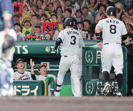 【阪神】大山悠輔、４戦４発の１１号２ラン「勝ちにつながるように、また明日」８回に１点差に詰め寄る一撃も…３連勝ストップ