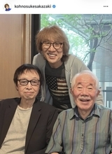 ８０歳・吉田拓郎の現在の姿　ＴＨＥ　ＡＬＦＥＥ・坂崎幸之助が「神」との３ショット公開