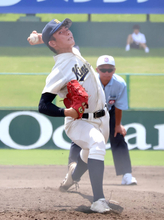 【高校野球】木本のプロ注目左腕・間部日葵が連合チームで初戦敗退　左肘痛に泣くも「覚悟を決めて全力で投げました」気になる進路は…三重大会