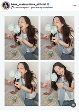 第１子妊娠中の松島花、おなかの中の子の性別について“本音”を告白「とっても嬉しかった」ジェンダーリビールケーキが話題