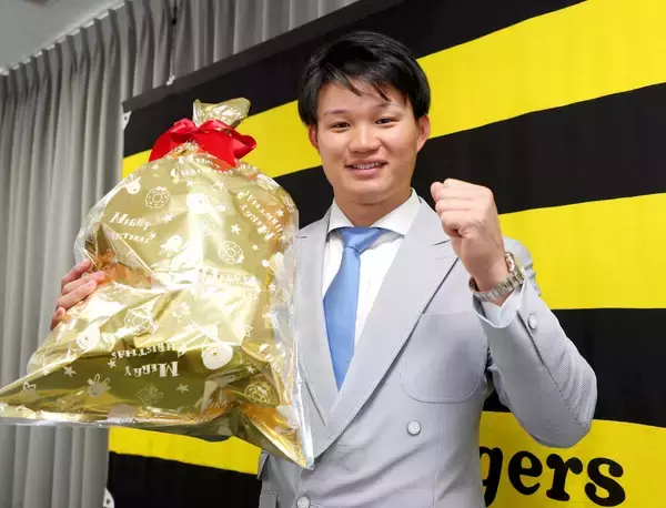 【阪神】森下翔太が虎史上最高額で更改　４年目でダル、大谷超えの２億１０００万円「いい一日になった」