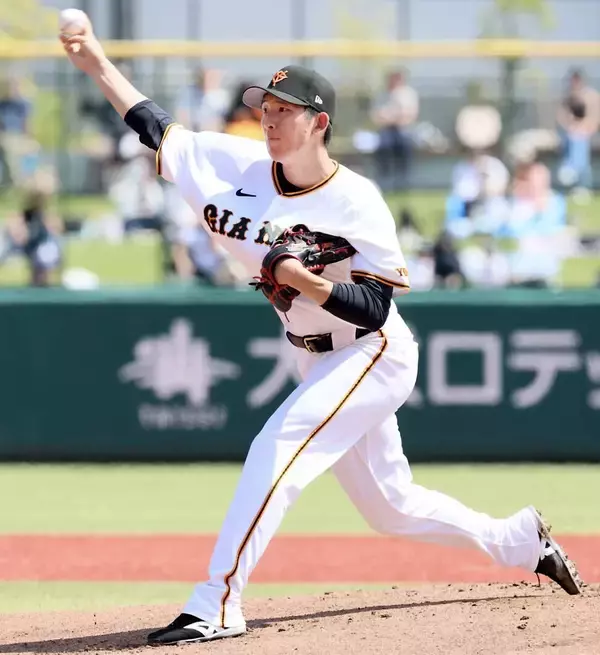 【巨人】戸郷翔征がマッカスカーにソロを浴びるなど３回までに２失点…ファーム・リーグ、楽天戦