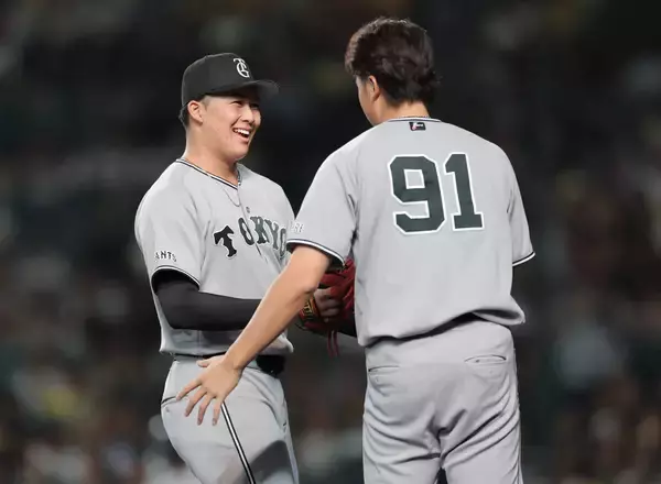 【巨人】代木大和が延長１０回２死満塁で空振り三振でガッツポーズ！　堀田賢慎との継投で無失点　ブルペンは残り船迫大雅のみ