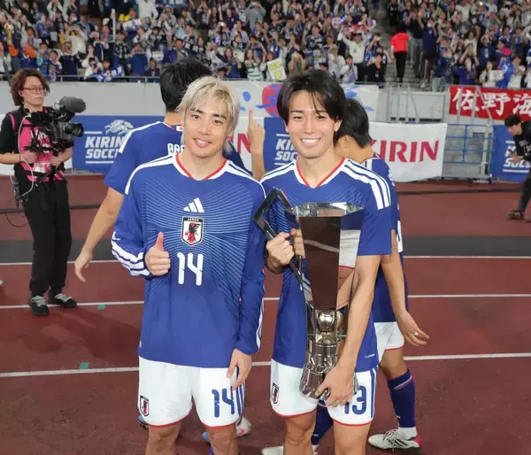 中村敬斗「知らなかった」１５年ぶりキリン杯Ｖ　雪辱期す来年１月のアジア杯へ「個人的にもいい大会にしたい」