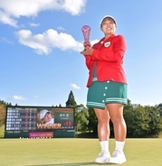 【女子ゴルフ】鈴木愛　優勝スピーチ冒頭で千葉豪雨被災者にお見舞いの言葉　夏には熊本に１０００万円寄付
