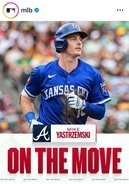 ブレーブス、“三冠王の孫”ヤストレムスキーを獲得