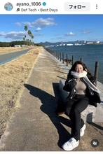 ３０歳のテニス美女　強調したニット姿「たまりません」抜群スタイル！「めちゃくちゃ…」「いいね」園田彩乃にくぎ付け