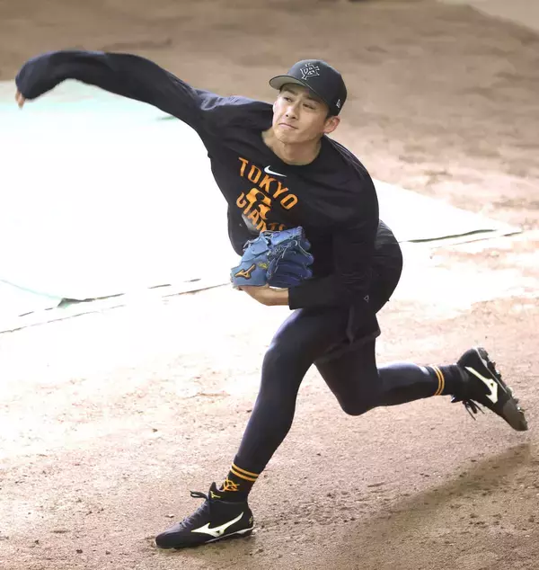 【巨人】板東湧梧が２度目のブルペン　同郷の増田大と地元トークで「温かい気持ちになりました」