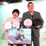 「エバース　昨年Ｍ－１決勝ネタが縁　一日宣伝大使就任「夢がかなって」ルンバＧＥＴ！　今年もＭ－１出場宣言「次は『ルンバ２』でいきます」　」の画像1