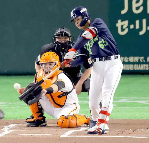 【ヤクルト】高卒３年目捕手の鈴木叶が先制の２点三塁打「早い回に先制することができてよかったです」