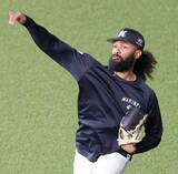 「【ロッテ】アンドレ・ジャクソンが「ＺＯＺＯマリンで投げることは特別」　１４日の本拠の日本ハム戦に予告先発」の画像1