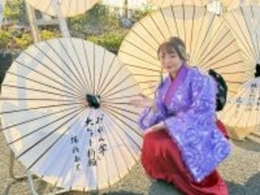 北山たけしプロデュース・堀内春菜　曽我の傘焼きまつりで新曲「みれん傘」ヒット祈願「いよいよだなと身が引き締まりました」