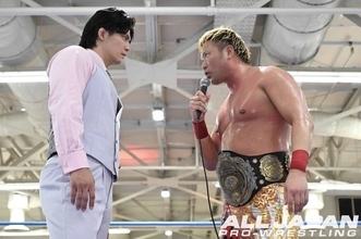 宮原健斗、綾部蓮を破り「三冠」Ｖ８…次期挑戦者は安齊勇馬「プロレス界、スポーツ界、エンターテインメント界で一番熱い戦いをやってやるよ」…７・２５神戸全成績