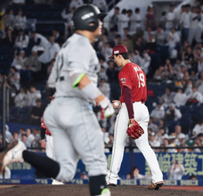【楽天】 ４点のリード守れず…荘司康誠が６回４失点で降板　白星ならずも７Ｋ　今季１４８奪三振でリーグトップに再浮上