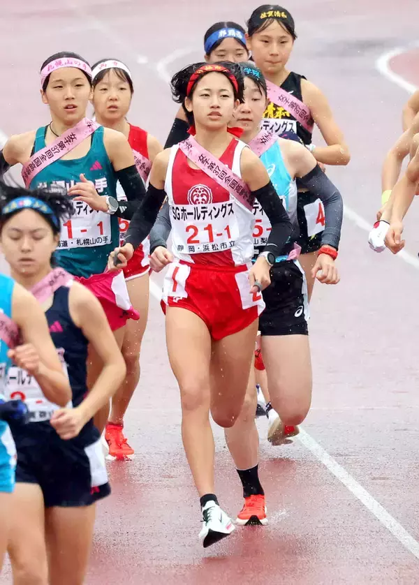 【全国高校駅伝】女子・浜松市立の大谷芽以が昨年タイム２１秒縮めて区間２０位
