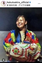 北斗晶、長男妻でプロレスラー・凛がリング復帰したことを報告「プロレス人生に幸あれ！！」…凛は２３年８月に第１子出産
