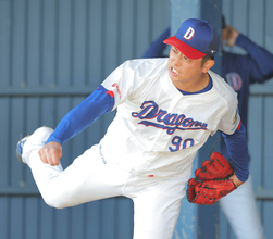 【中日】松山晋也がインフルエンザで静養　１９日に合流予定