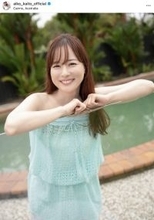 皆藤愛子アナ、ノースリワンピで大胆美肩披露！「いきなりメチャクチャ可愛いのキタァ」「ほっ　天使と間違えた」