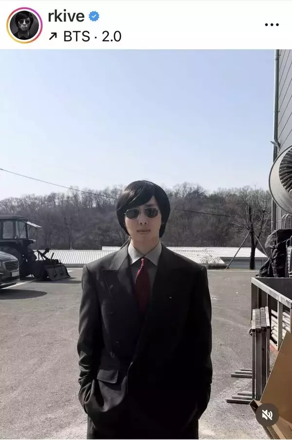 「「あんた誰よ」ＢＴＳ・ＲＭ、「２.０」ＭＶでの姿が人気俳優にそっくりと大バズり　パク・ソジュンも「母も僕なのか？と聞いてきた」」の画像