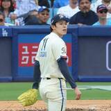 「佐々木朗希、またも被弾でぼう然　同点に追いついた直後に痛恨の勝ち越し被弾…２回に鈴木誠也に先制弾を許す」の画像1