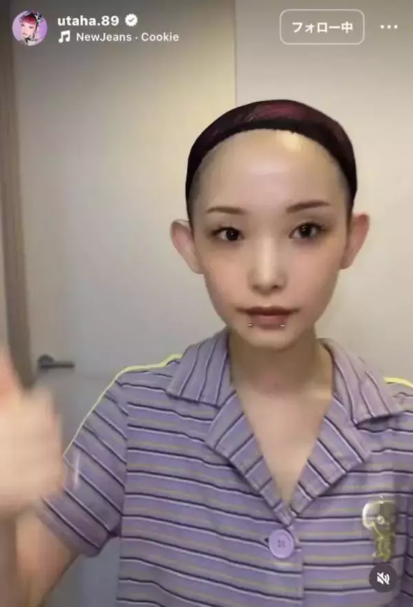 人気ボーカル　すっぴん→金髪激カワ姿に１分で大変身！「国宝にしていい」「すっぴんがまず桁違い」「顔が小さすぎ」…詩羽のメイク動画に騒然