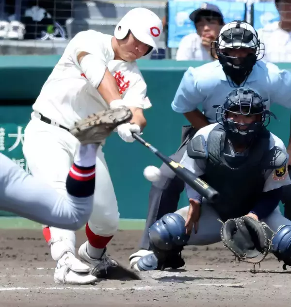 【甲子園】智弁和歌山１８安打１０得点で４強入り　スタメン唯一無安打だった２番・荒井優聖が４安打の活躍「今日こそはと思っていました」