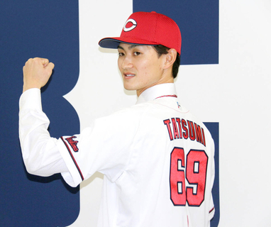 【広島】現ドラ加入の辰見鴻之介「広島で一花咲かせる」移籍を伝えた同学年・羽月の反応は「ウソでしょ」