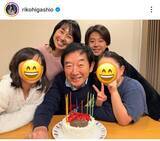 「石田純一の妻・東尾理子　イケメン息子の顔出し家族ショット「素敵」…結婚から１７年「７２歳おめでとう」」の画像1