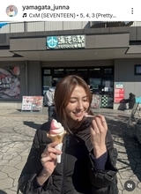 ３１歳の美人アナ　膝上２０センチが強烈！極ミニ「黒タイツ」「二度見しちゃう」「女子大生ですね」「ギャップすごい」山形純菜アナにくぎ付け