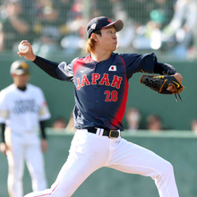 侍ジャパンの高橋宏斗、最速１５５キロで２回ピシャリ　ピッチクロック違反１度も球威、変化球とも上々