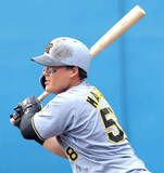 「【阪神】前川右京が出場選手登録　２軍で打率２割６分７厘　今季初の１軍昇格」の画像1