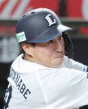 「【西武】渡部聖弥の適時打で追加点　昨季対戦打率１割７分６厘の日本ハム・達から初めて３得点奪う」の画像1