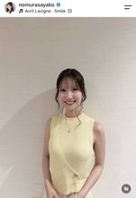 「キュンときたぁ！」ＴＢＳ野村彩也子アナ、ノースリ＆フーディーのイメージ異なる最新ショット「かわいいし、キレイ」